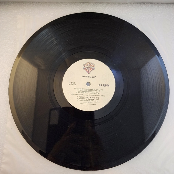 1988 Morris Day Fishnet Vinyl Record Maxi Single Warner Bros Records 45 RPM - Picture 3 of 11